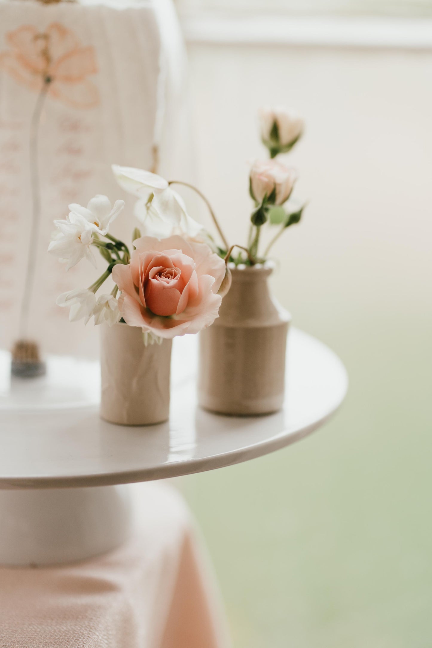Elegant and Romantic Glass Cloche Seating Plan