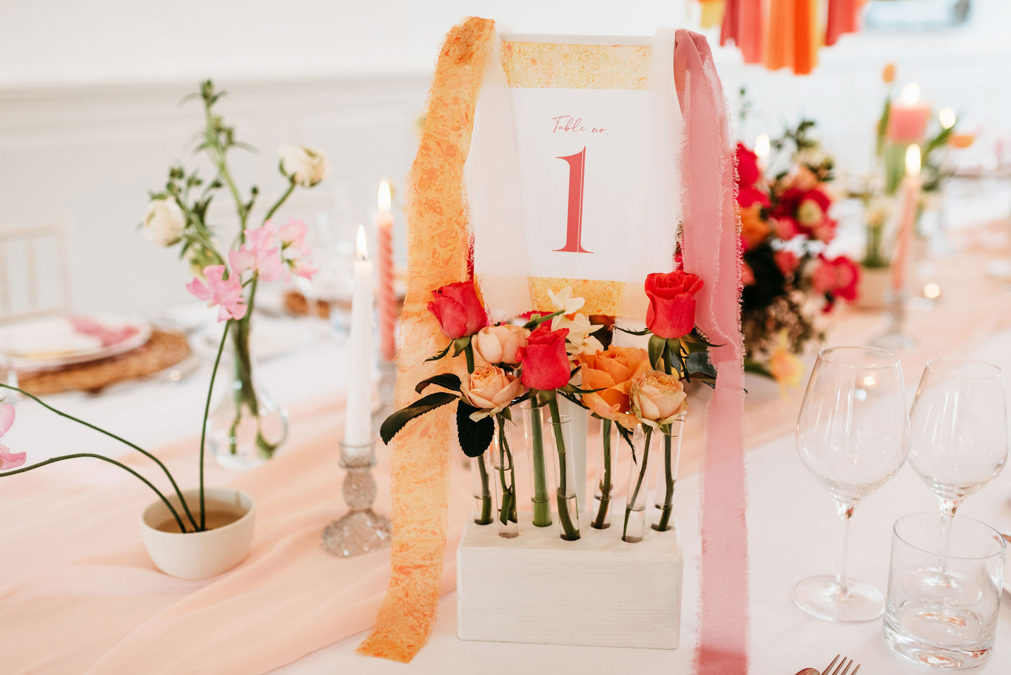 Hand crafted Seating Plan and other signage