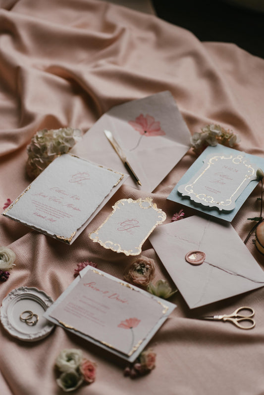 Romantic Stationery - Hand crafted love letters to your guests