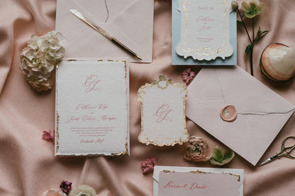 Romantic Stationery - Hand crafted love letters to your guests