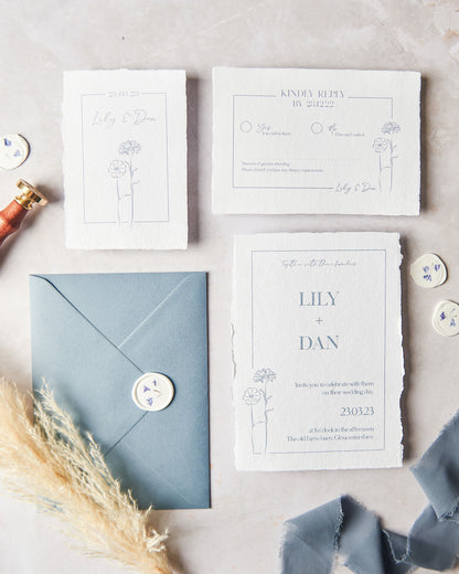 Floriography Wedding Stationery