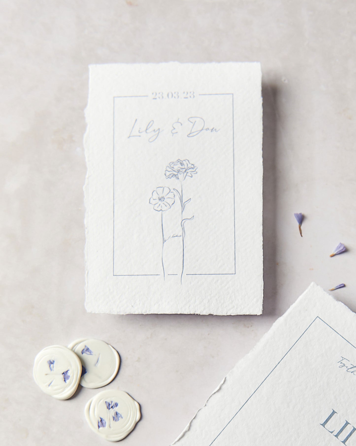 Floriography Wedding Stationery